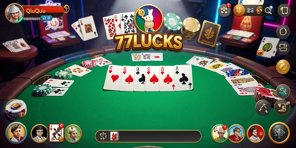 Screenshot gameplay QiuQiu yang menarik dan penuh strategi.