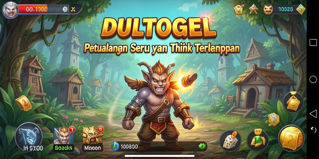 Tangkapan layar DULTOGEL yang menunjukkan aksi seru dalam gameplay petualangan.
