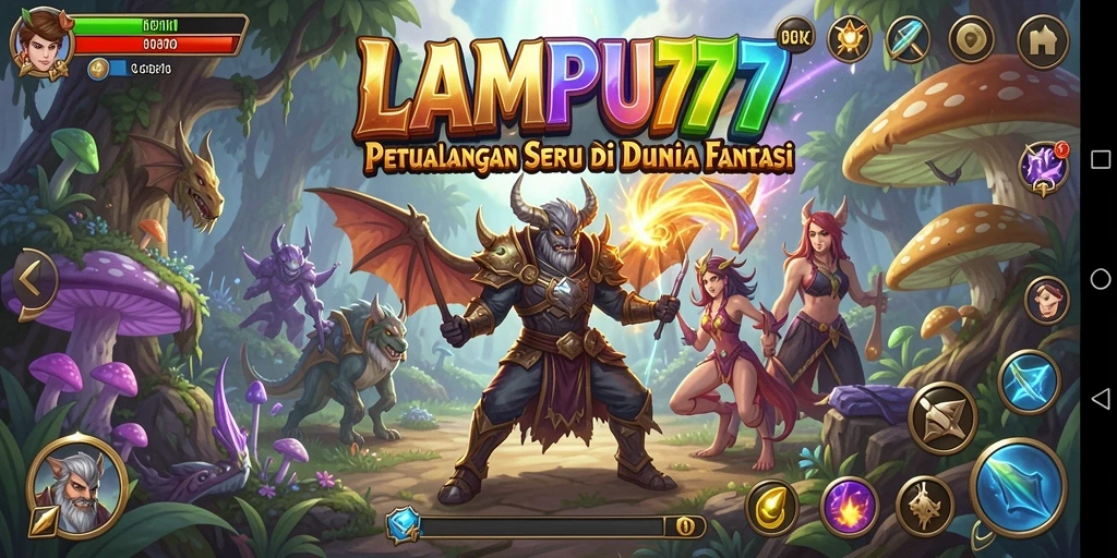 Tampilan gameplay LAMPU777 yang mendebarkan di dunia petualangan.
