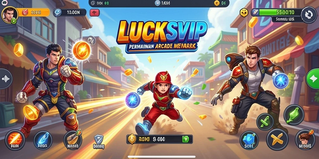 Tampilan gameplay seru dari LUCKSVIP yang penuh tantangan.