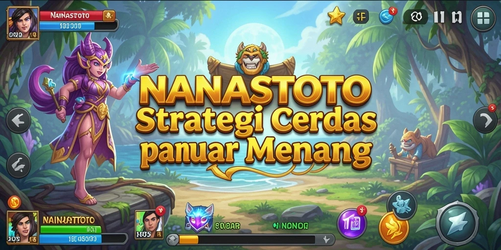 Gameplay seru dan strategi mendebarkan dalam NANASTOTO.