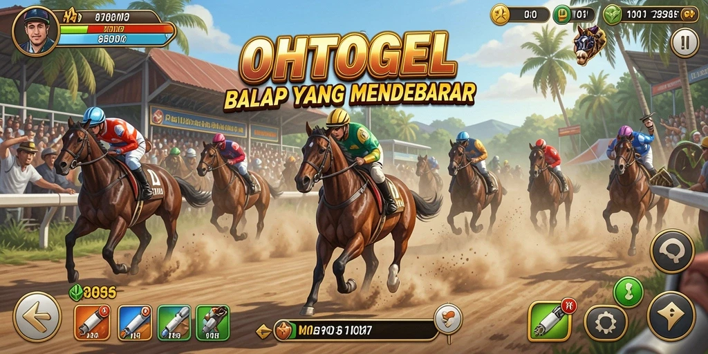 Tampilan menegangkan dari balapan di OHTOGEL dengan mobil dan trek yang memukau.