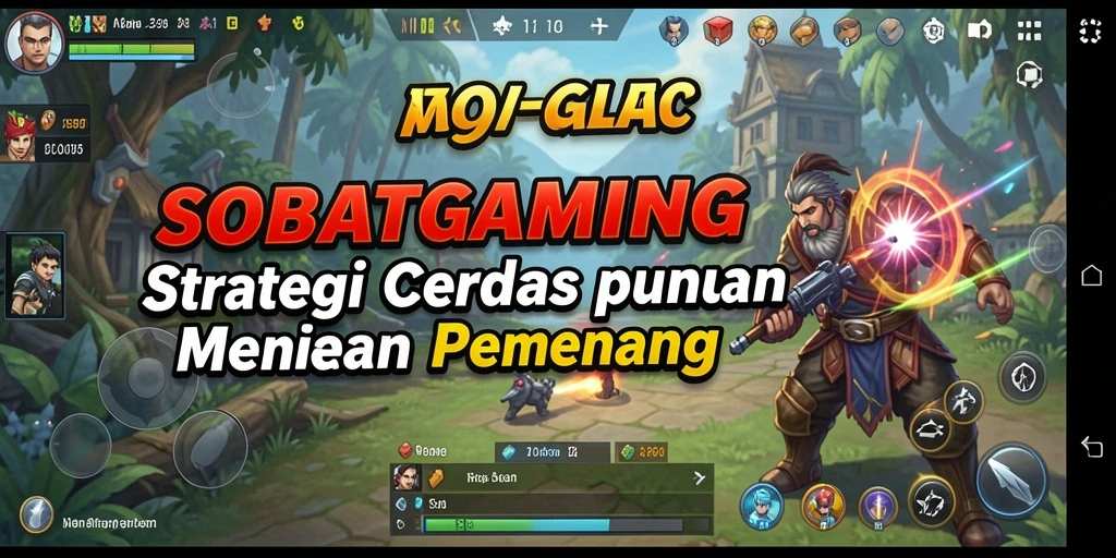 Tampilan gameplay SOBATGAMING yang mendebarkan dan strategis.