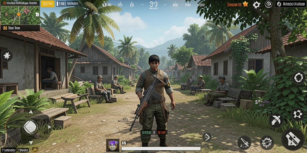 Tangkapan layar utama T6 menampilkan gameplay yang imersif dalam simulasi kehidupan.